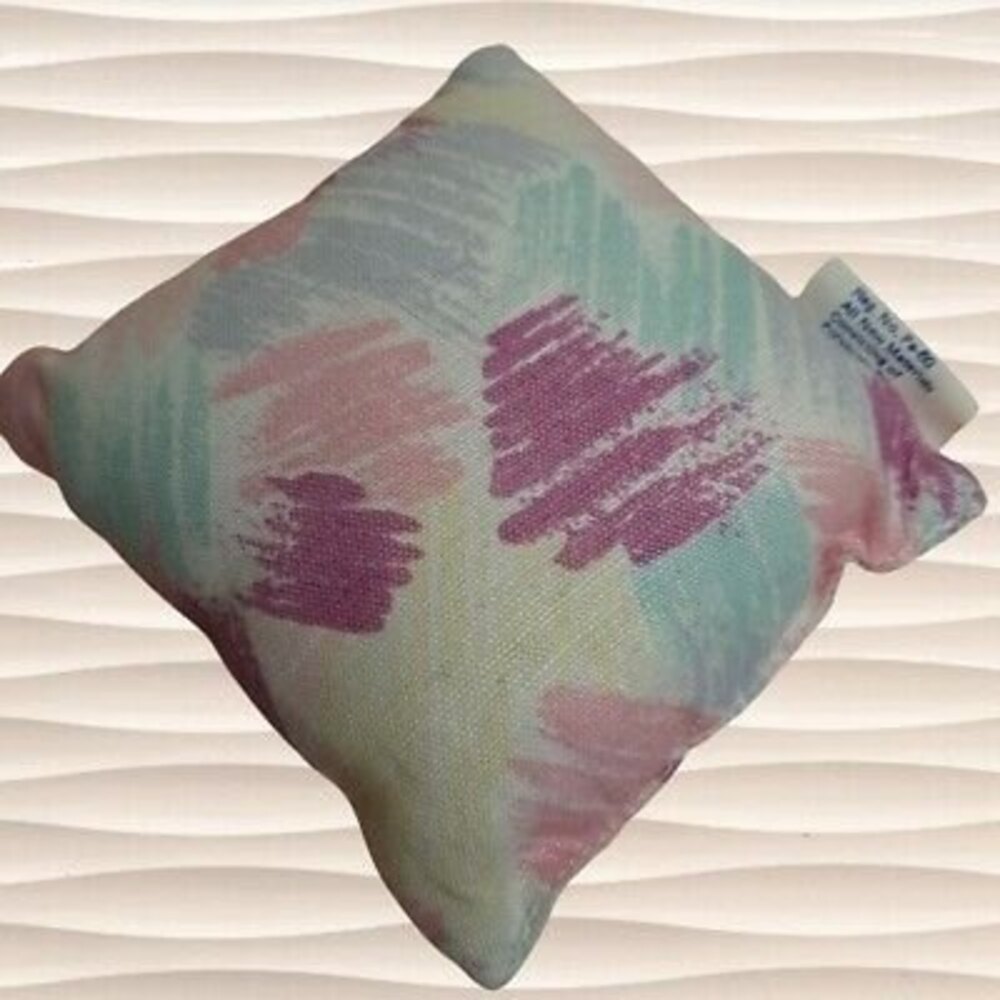 Vtg 1987 Mattel Barbie Sweet Roses Lounge Chair Throw Pillow Cushion